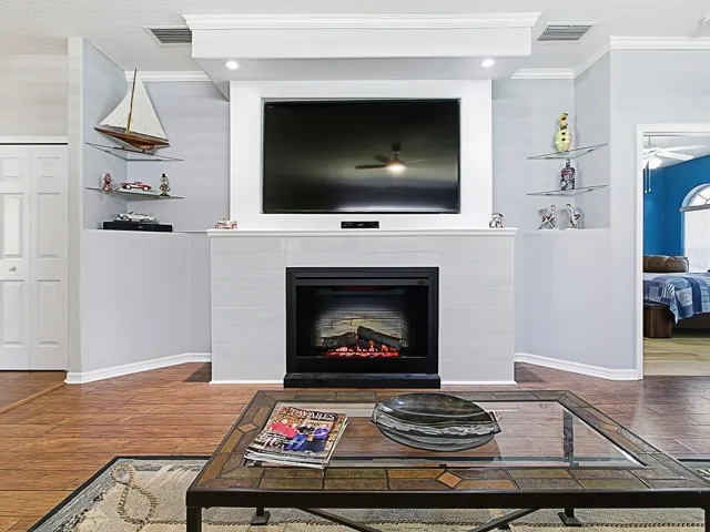 Custom Fireplace