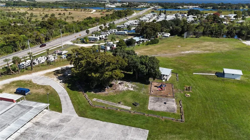 The County Park behind the campground