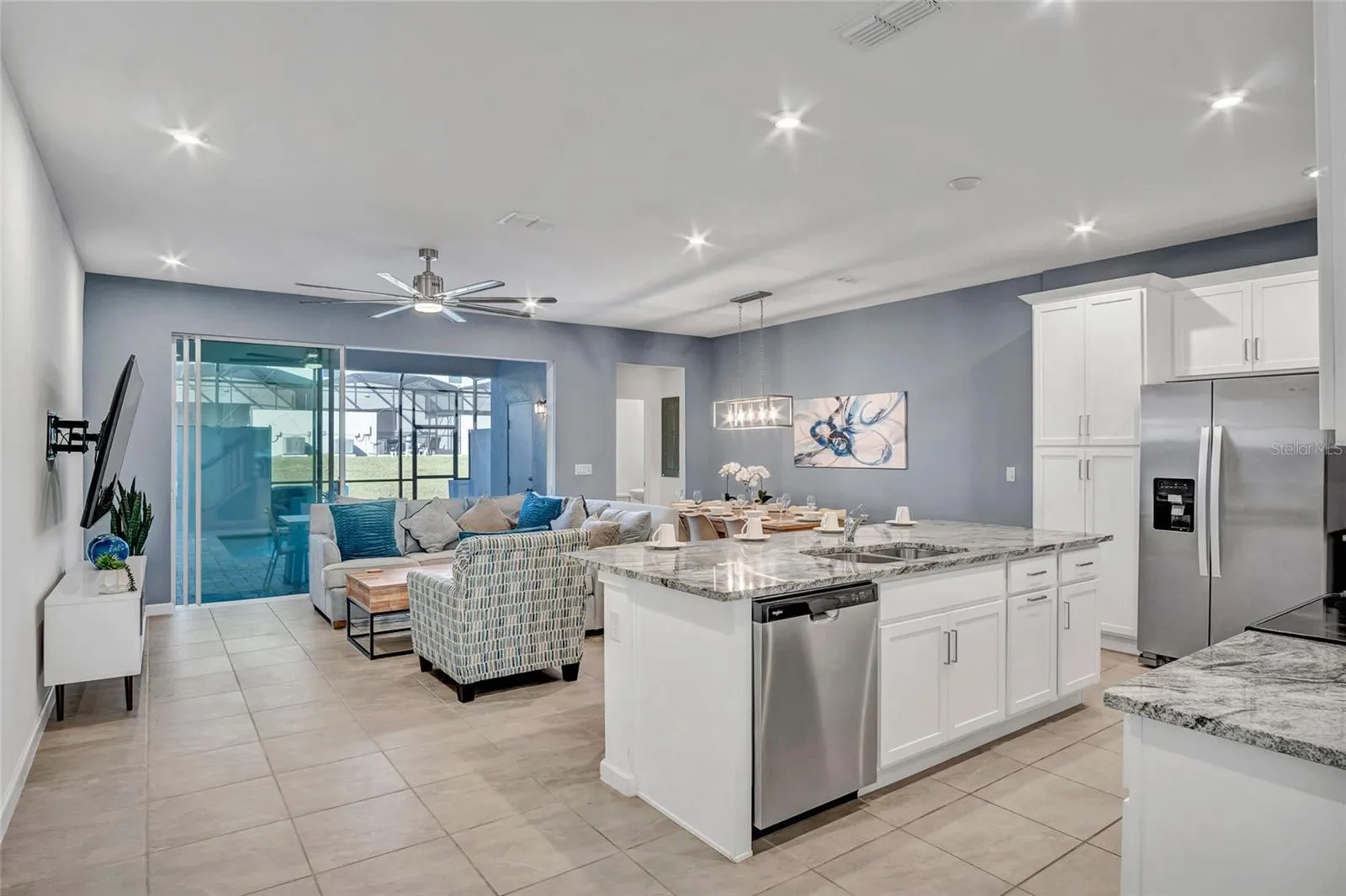 Open-Concept Layout