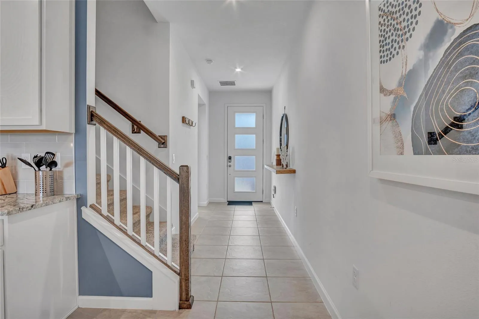 Bright, Open Foyer with Natural Light