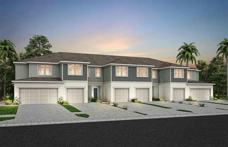 Exterior Design. Artistic rendering for this new construction home. Pictures are for illustrative purposes only. Elevations, colors and options may vary.