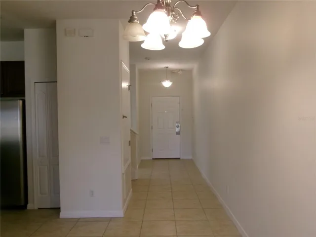 Entry hall view form dining area