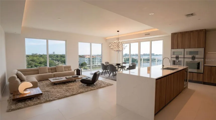 Living Room & Kitchen