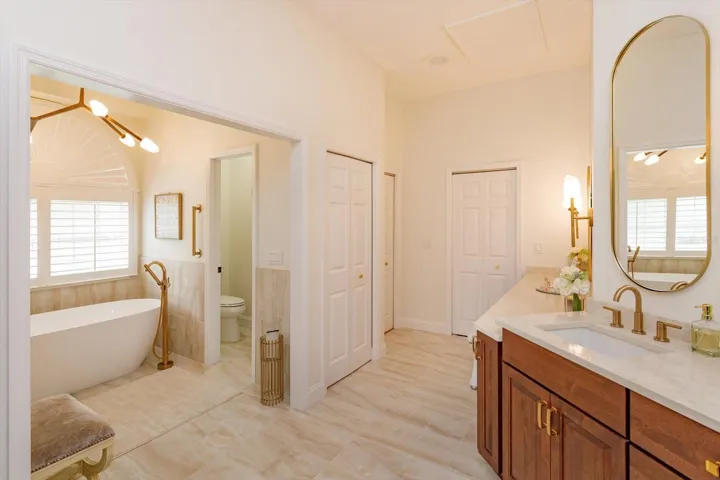 Spacious and bright.