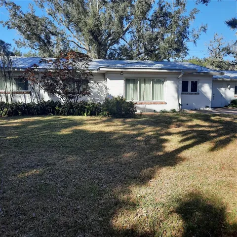 Rear of house