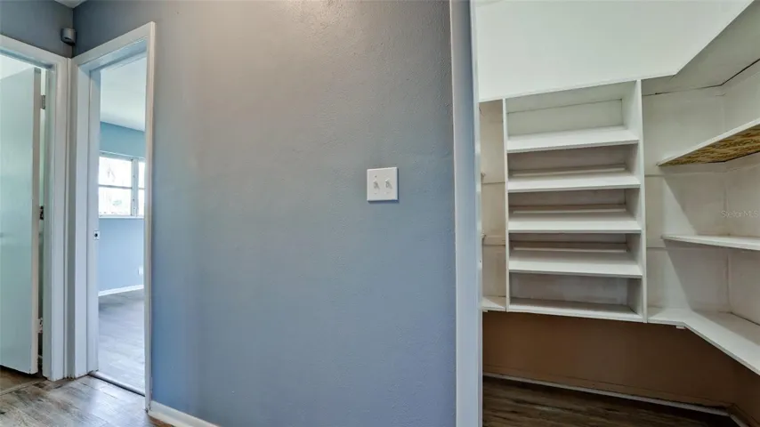 Hallway Linen Closet or Extra Pantry