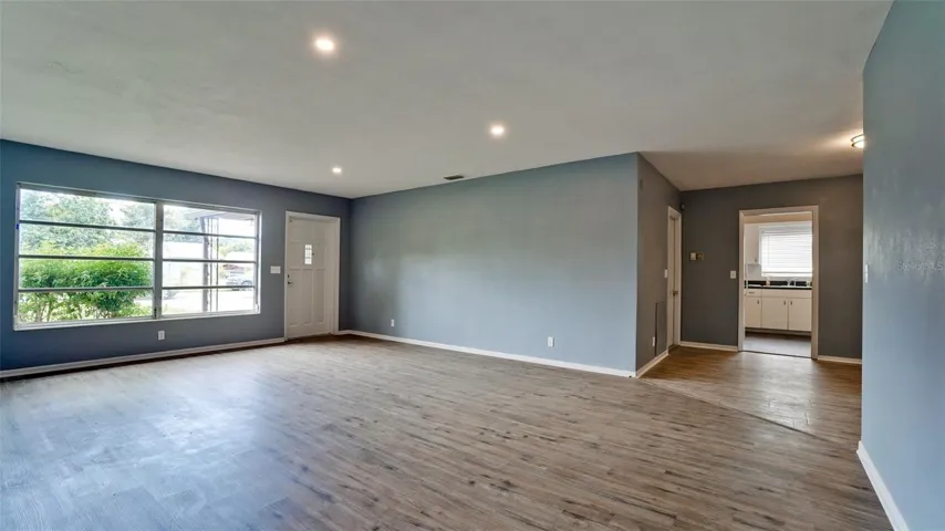 Living Room and Dining Room