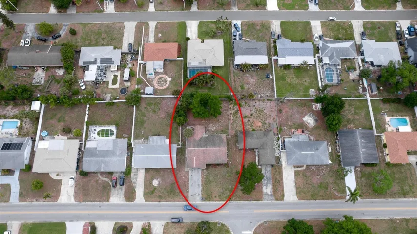 Aerial 3704 17th Ave W Country Club Heights
