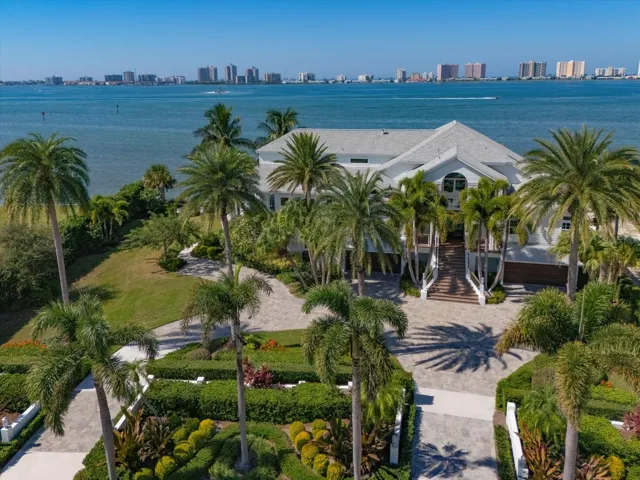 Unobstructed views of Clearwater Harbor, Sand Key, Belleair, the Memorial Causeway and beyond