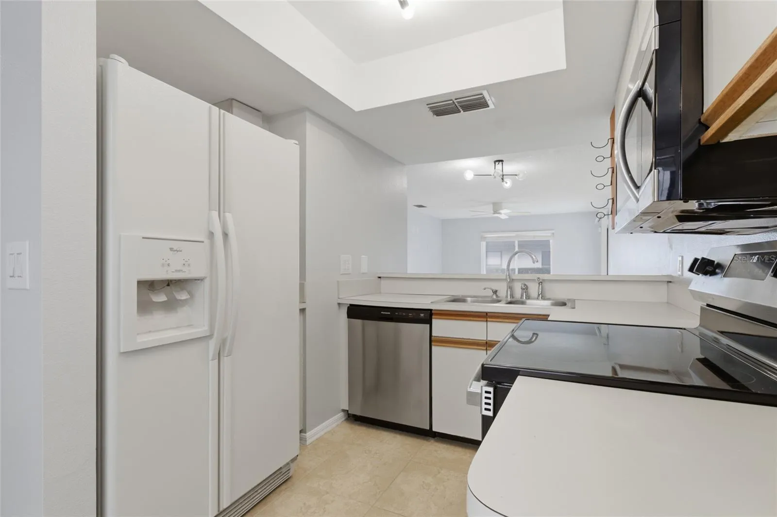 Kitchen with pantry