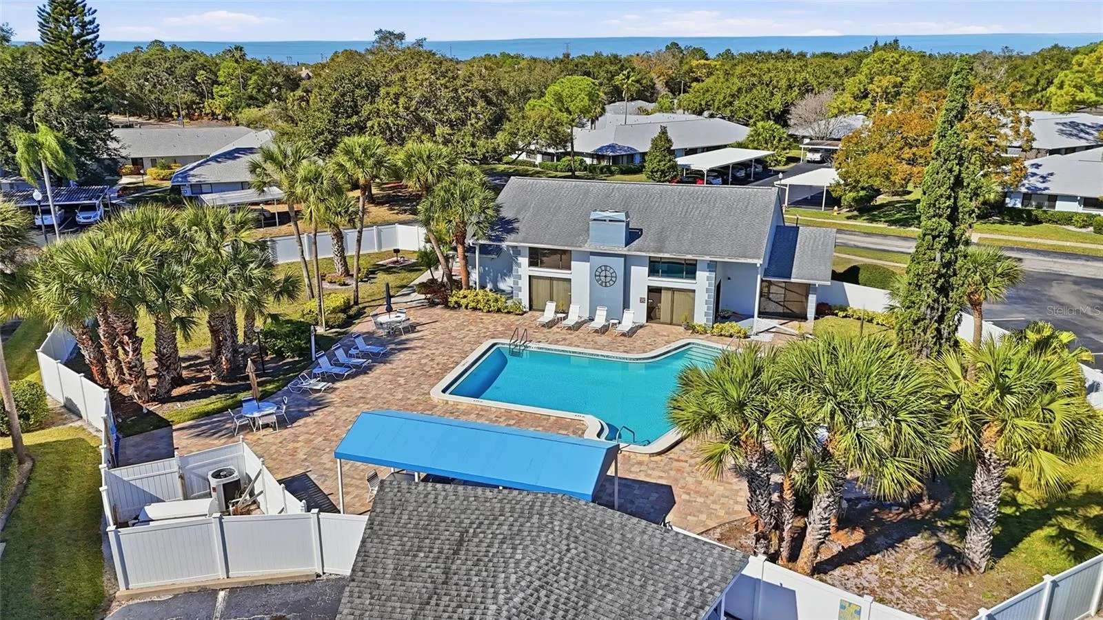 Arial - Pool Clubhouse