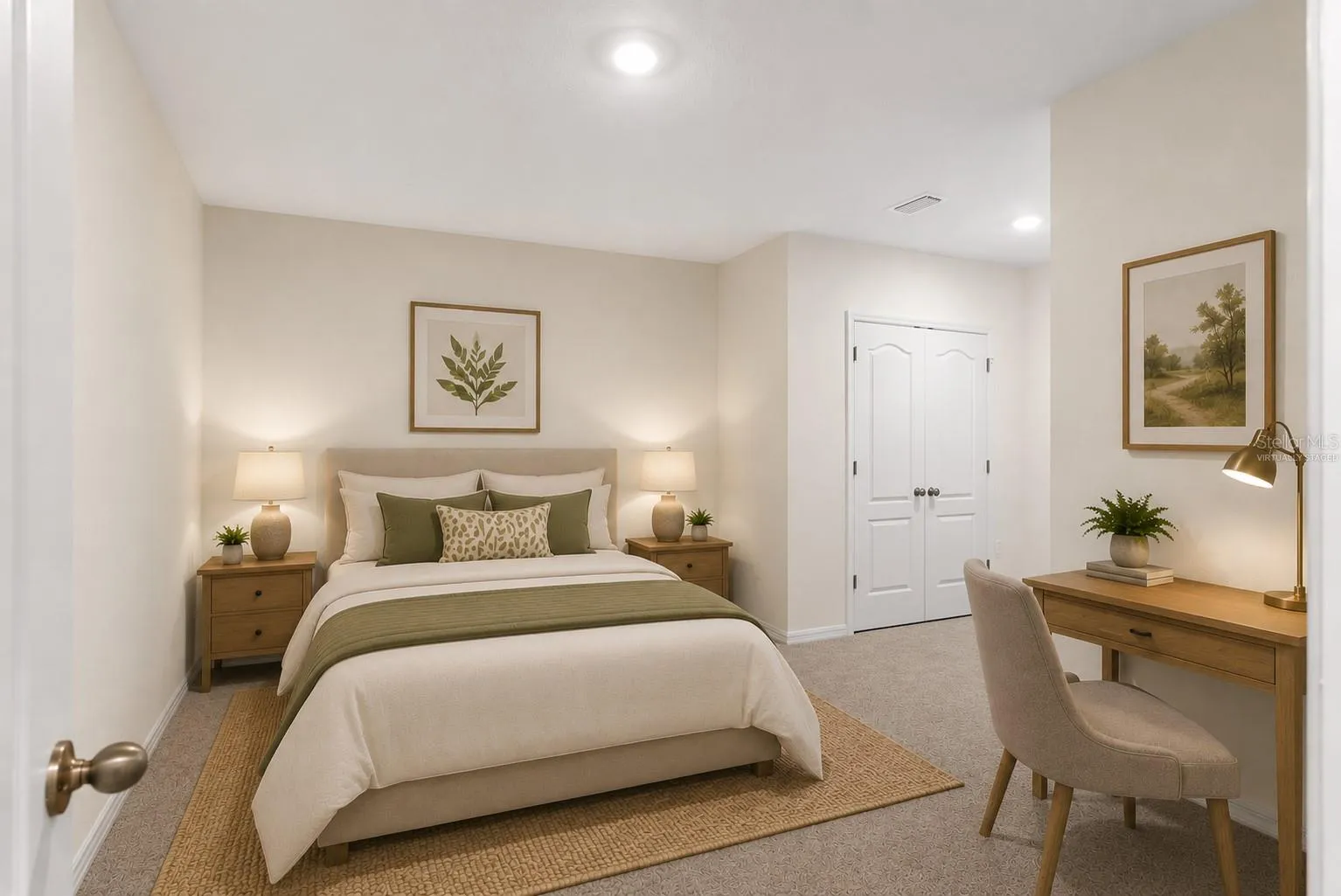 Bedroom 2 - Virtually Staged