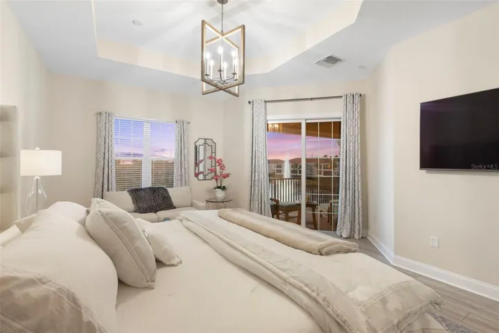 Owner's Suite at twilight.