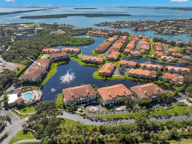 Marina Bay aerial, 60+ acres on Pinellas Bayway next to Eckerd College.