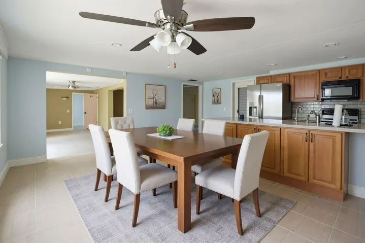 Staged Dining Room