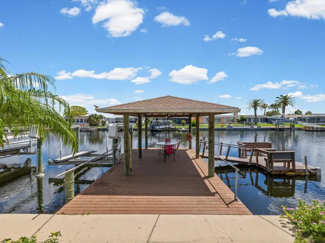 Permanant Covered Dock