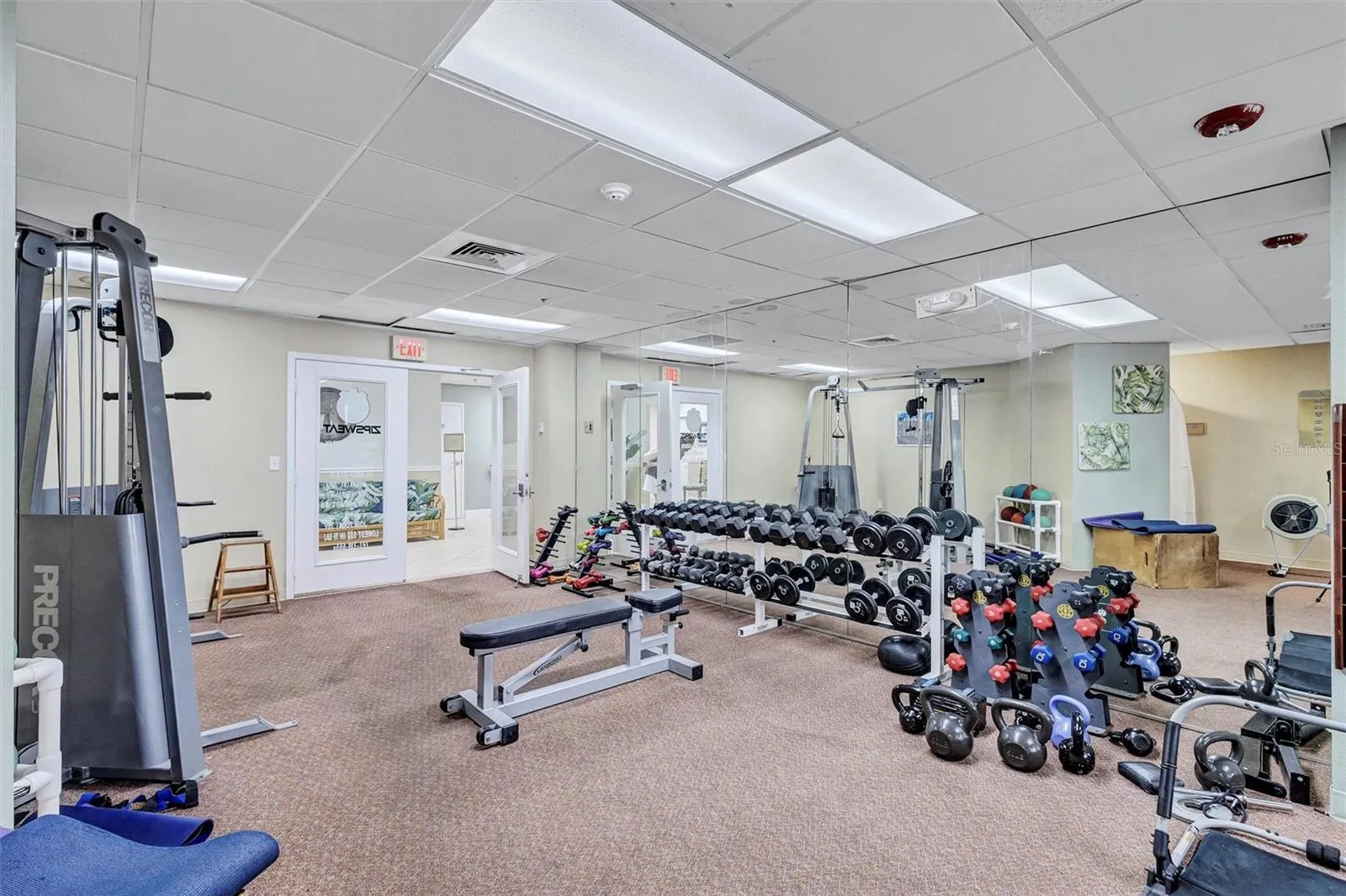 Gym at the Club