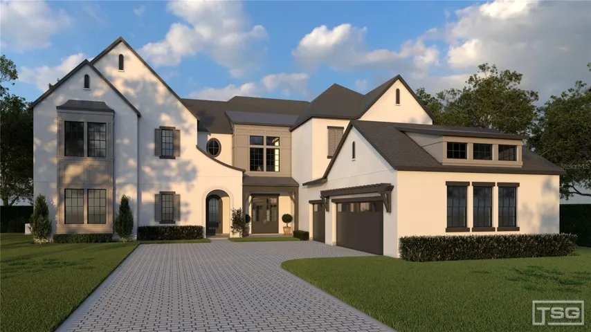 Custom Lakefront Home by W-J Homes
