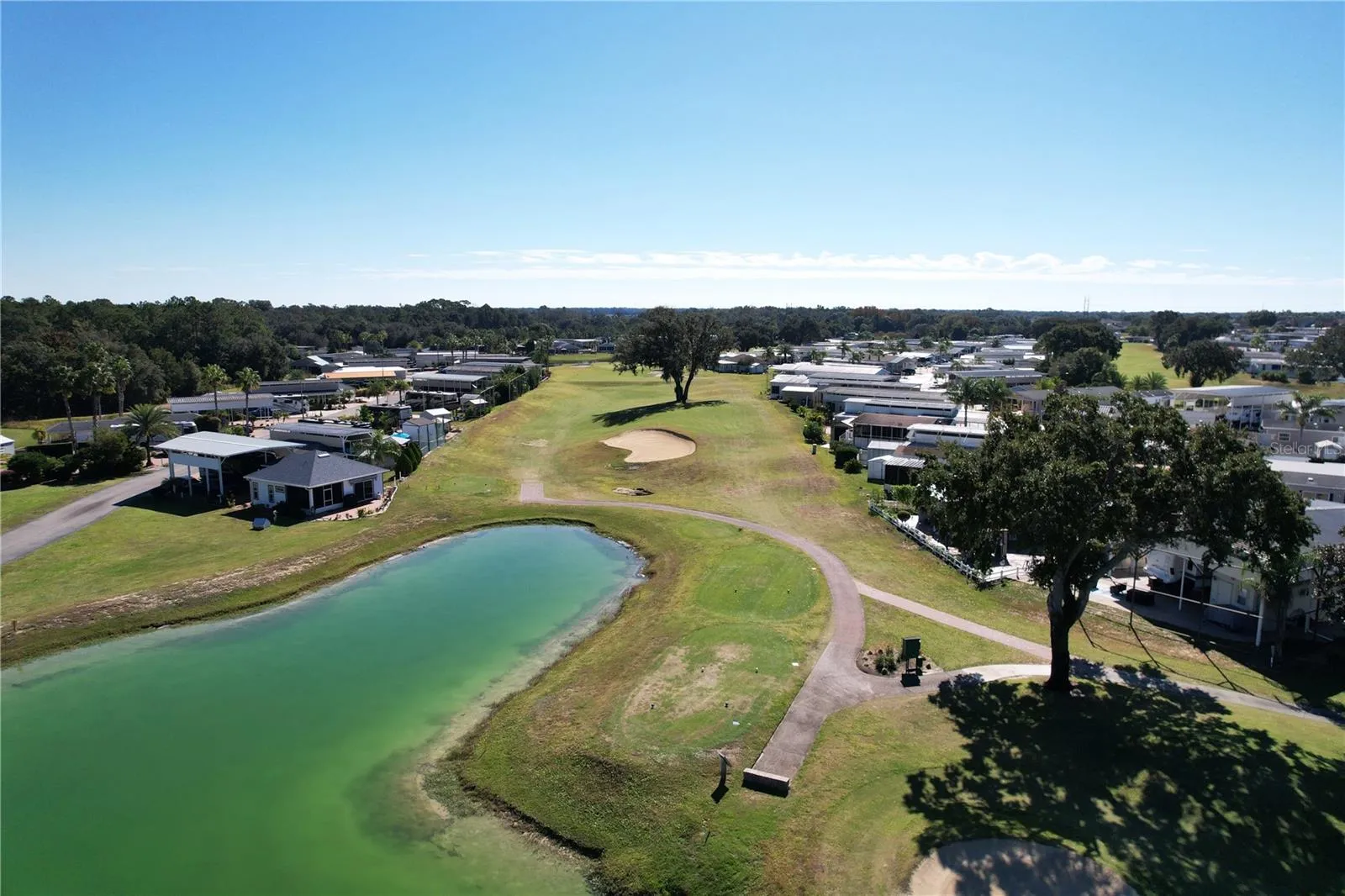 View of the golf course!