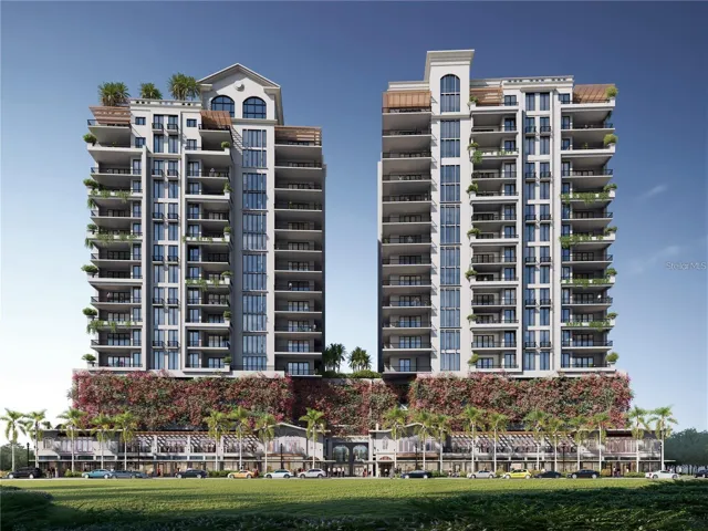 Introducing Mira Mar Residences, the first, last, and only opportunity of its kind, blending Sarasota's storied history with 70 estate style residences in one of the city's most coveted downtown locations. Renderings and plans are conceptual and provided for illustrative purposes only, with final design, materials, and specifications subject to change without notice.