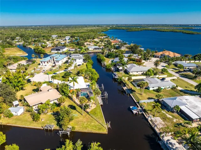 You can see the two boat lifts from this picture