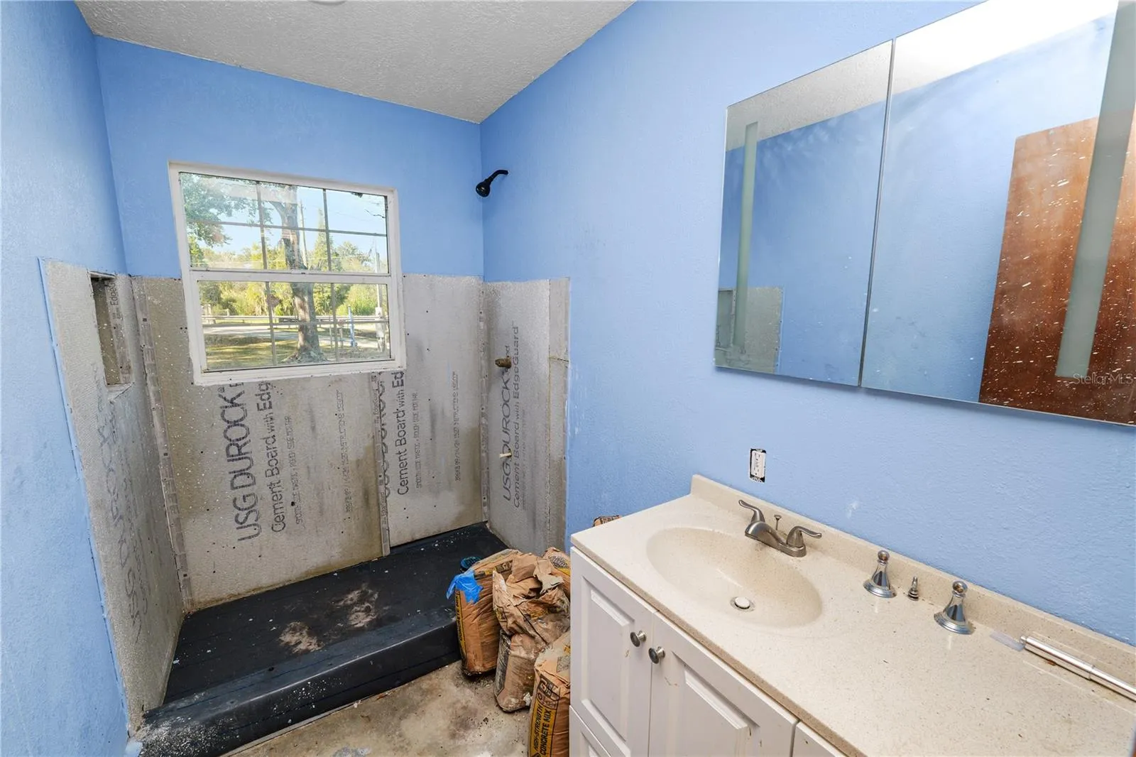 Separate Home-Rental Bathroom in middle of remodel