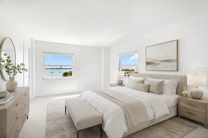 Virtually Staged Primary Bedroom