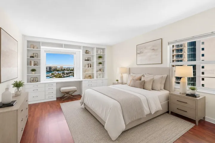 Virtually Staged Secondary Bedroom
