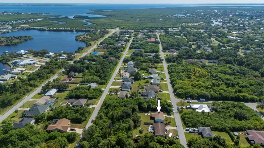 Short boat ride from Spring Lake boat ramp out to Charlotte Harbor