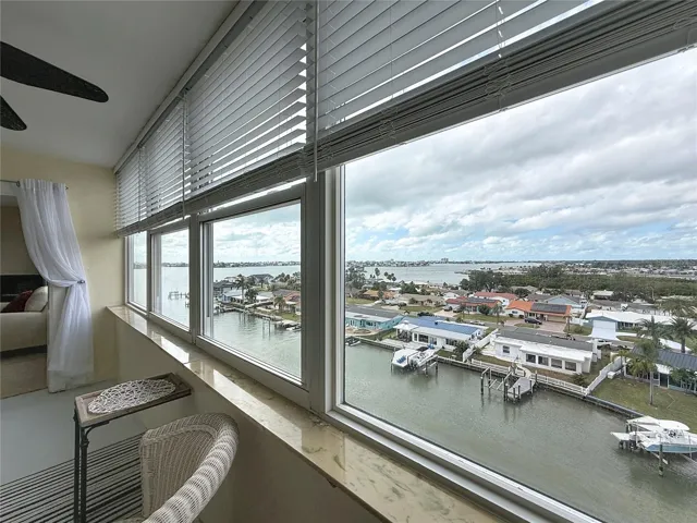 A closer look at your waterviews from your Florida room.