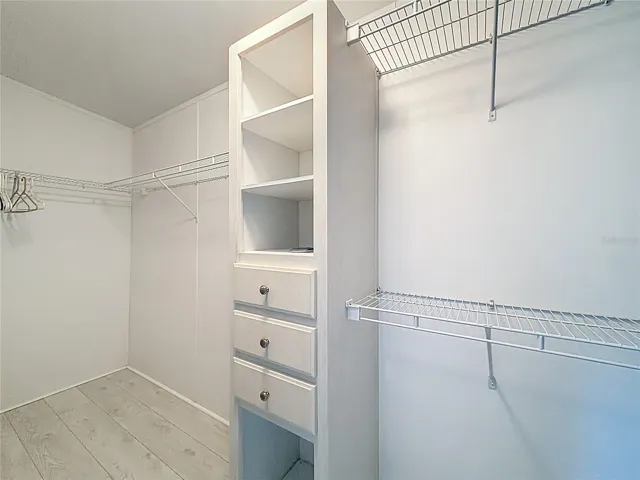Primary bedroom closet