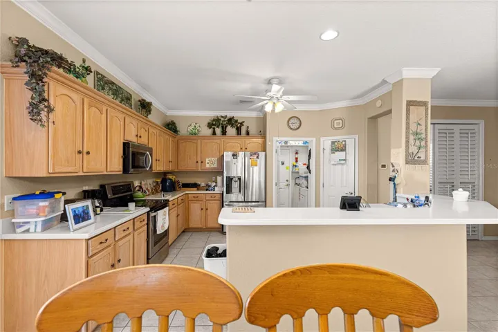 KITCHEN LOOKING FROM DINING AREA OPEN CONCEPT