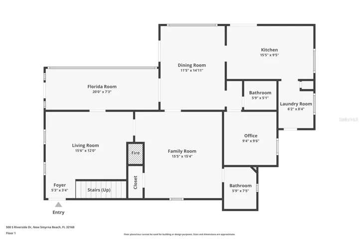 1st Floor Plan
