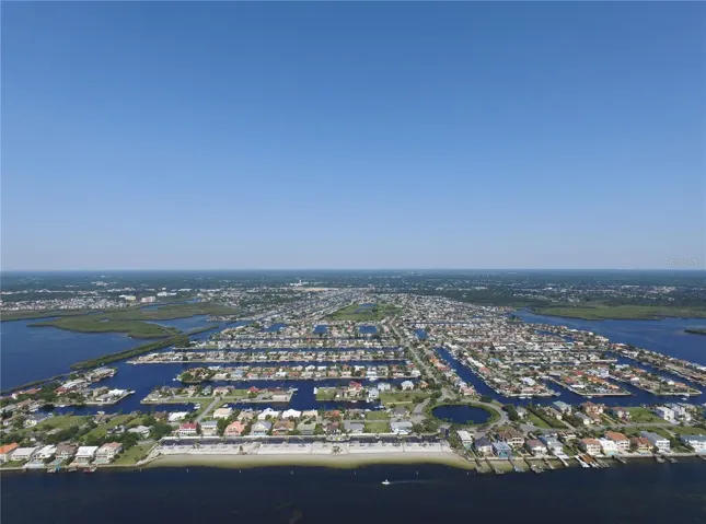 Gulf Harbors Aerial