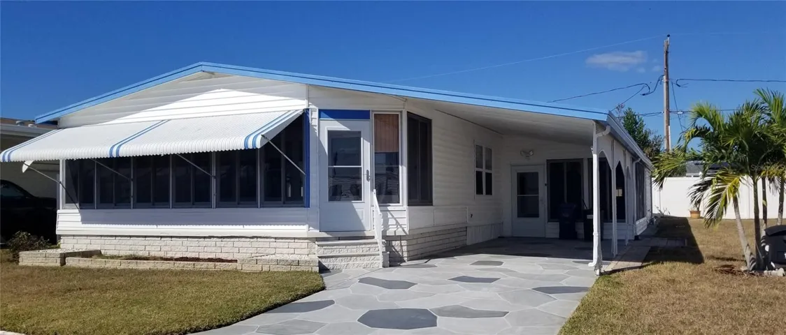 Front facing South