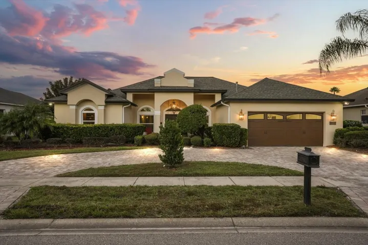Incredible curb appeal and lighting