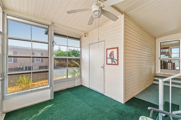 Back patio