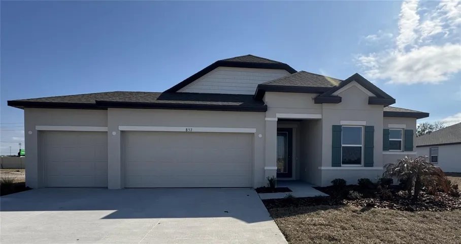 Stunning Exterior - Block Construction, 3 Car Garage