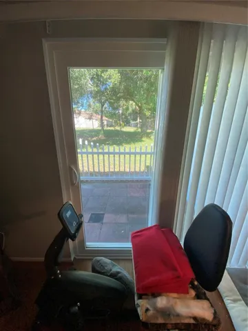Slider to patio