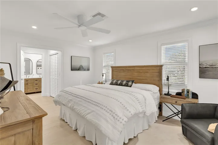 Primary Bedroom to bath