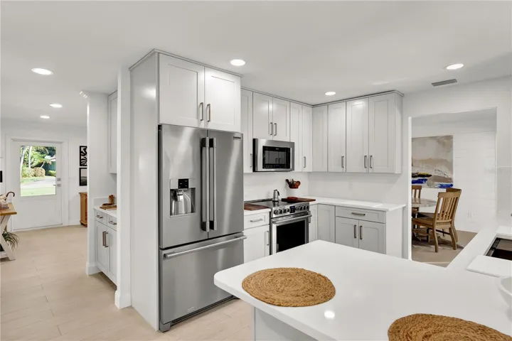 Entry, Coffee Bar, Kitchen, & Dining