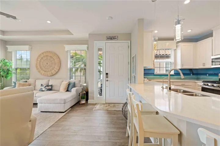 Entry way into home
