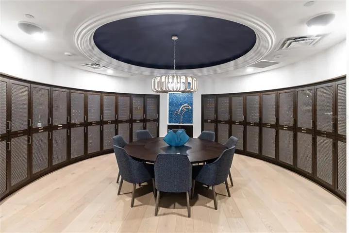 Temperature controlled wine lockers