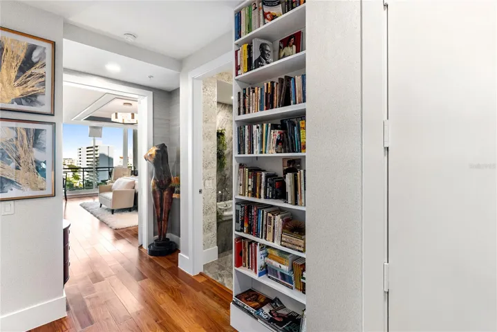 Primary bedroom hallway