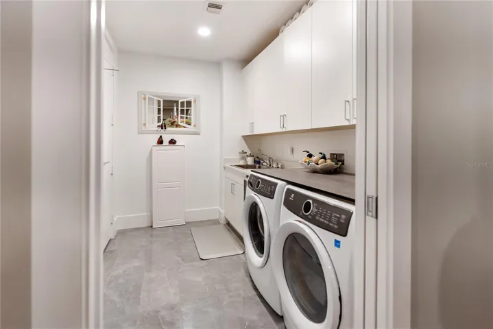 Large laundry room