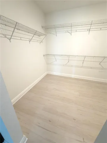 Master walk in closet