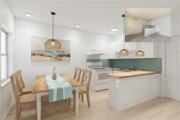 Kitchen Rendering of 1 Bedroom Unit