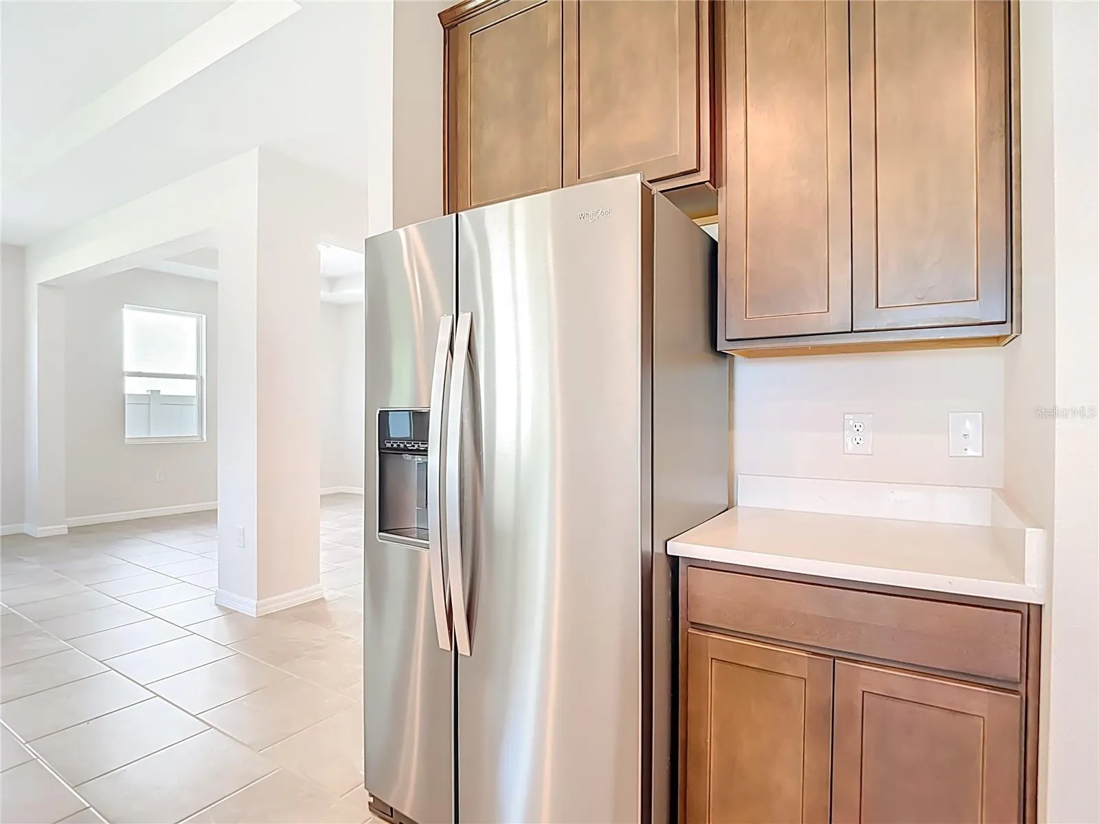 Large Stainless Steel Refrigerator!