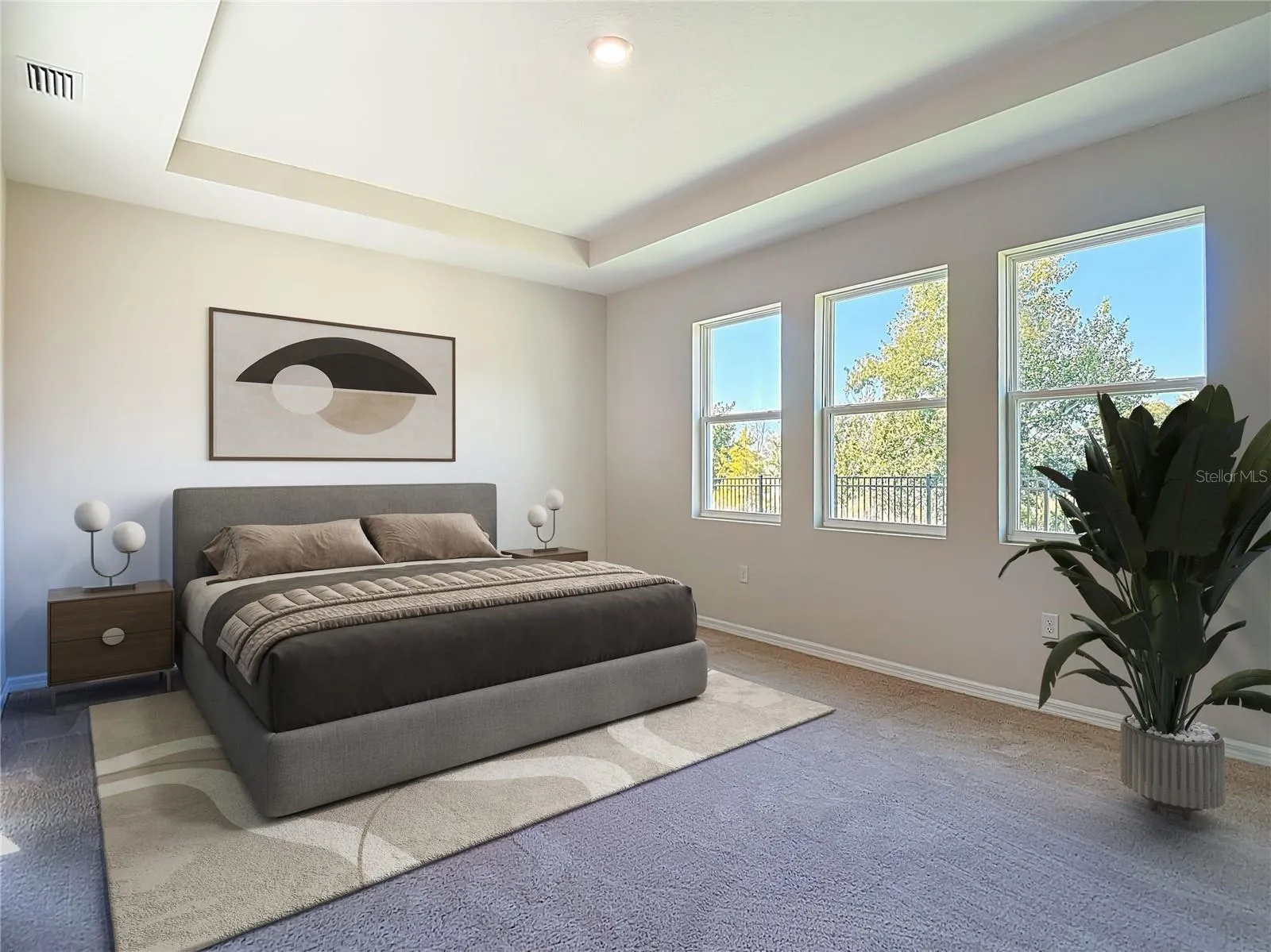 Primary Bedroom with Pleanty of Natural Light!!!