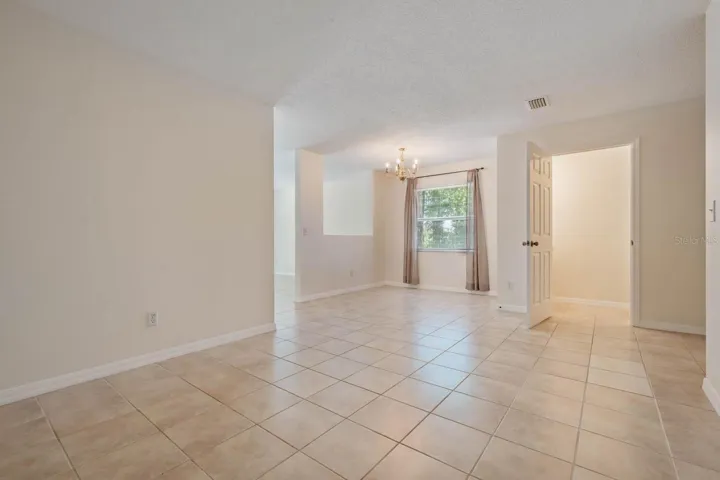 Tile floors throughout lower level